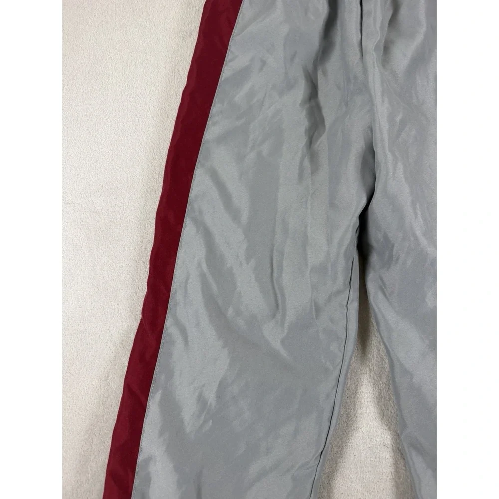 Everlast Boys Gray Maroon Side Stripe Track Pants Size M 10/12 Activewear